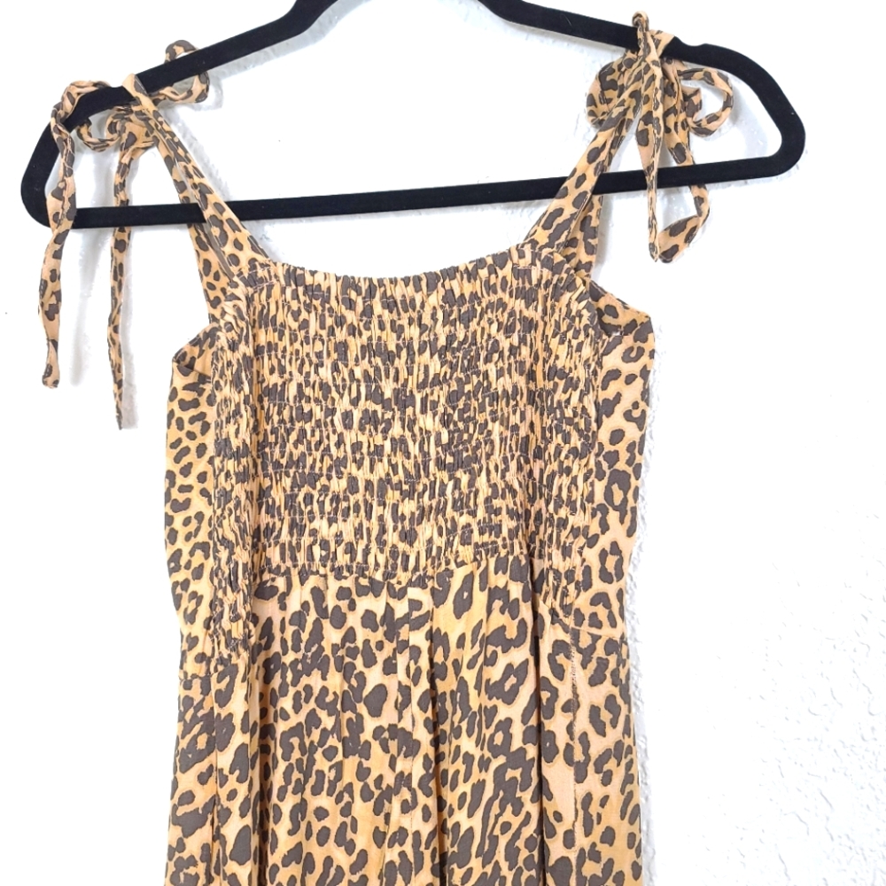 FAITHFULL THE BRAND Elsa Leopard Animal Print Jumpsuit - Picture 14 of 14
